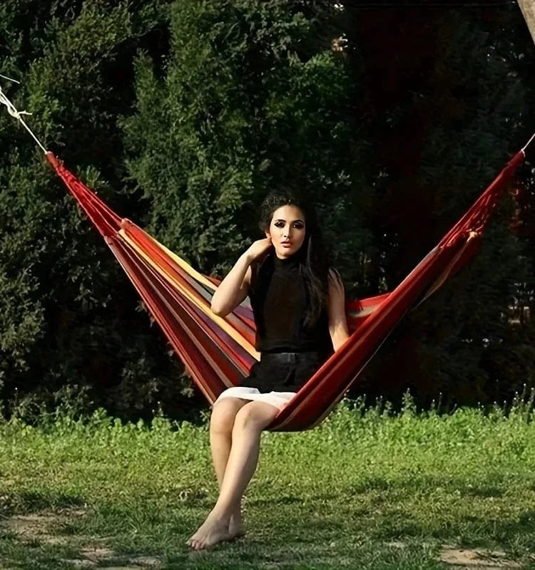 Multi-Function Outdoor Hammock - Anti-tilt, Colorful and Easy to Attach