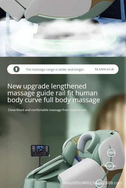Smart Home Vollautomatischer Zero-Gravity-Massagesessel Multifunktions-Weltraumkapsel-Massagesofa Großhandel