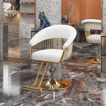 Nordic Salonmöbel Friseurstühle Friseursalon Professioneller Friseurstuhl Hebebarer Drehstuhl Schönheitssalon Friseurstuhl