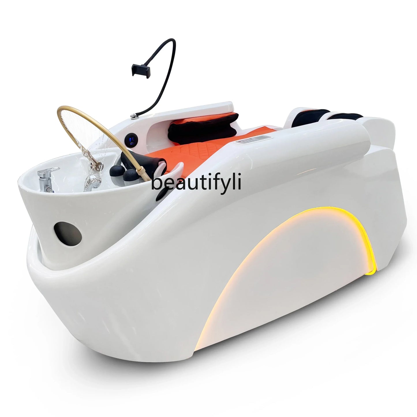 Asmt59 High-End Intelligente Massageshampoo-Liege Spezielle Wassertemperatur-Zirkulation Automatische Multifunktions-Friseursalon-Waschanlage