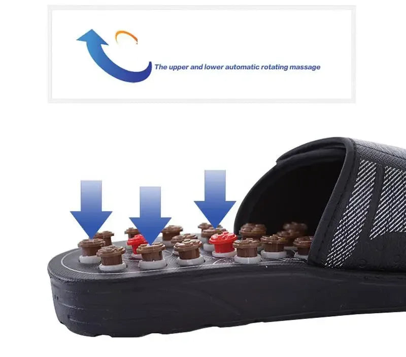 GUTE QUALITÄT Gesundheit Fußmassage Schuhe weltweit Coole Hausschuhe, die das Zuhause einnehmen Herren- und Damen-Haushaltshausschuhe
