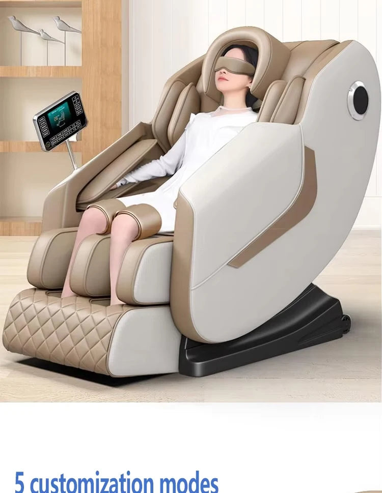Best Selling Luxury Zero Gravity Shiatsu Electric Incline Massage Chair with Rocking Music Full Body for Home Use
