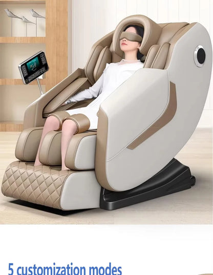 Best Selling Luxury Zero Gravity Shiatsu Electric Incline Massage Chair with Rocking Music Full Body for Home Use