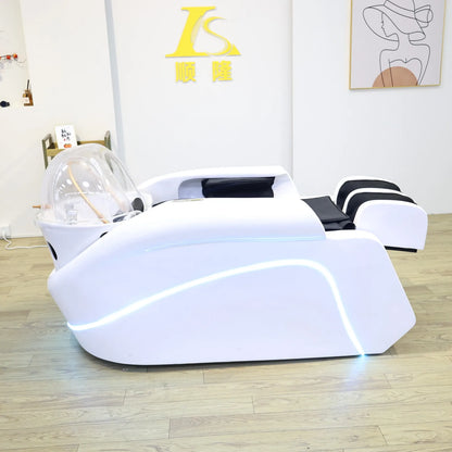 Head SPA Hydrotherapy Automatic Massage Shampoo Bed Hair Salon Furniture Massage Table Health store Equipment Factory Direct
