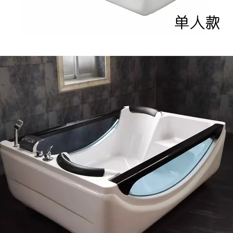 Manufacturer Wholesale Smart Bathtub, Independent Couple Bath Tank Acrylic, Double Bathtub Surfing Jacuzzi
