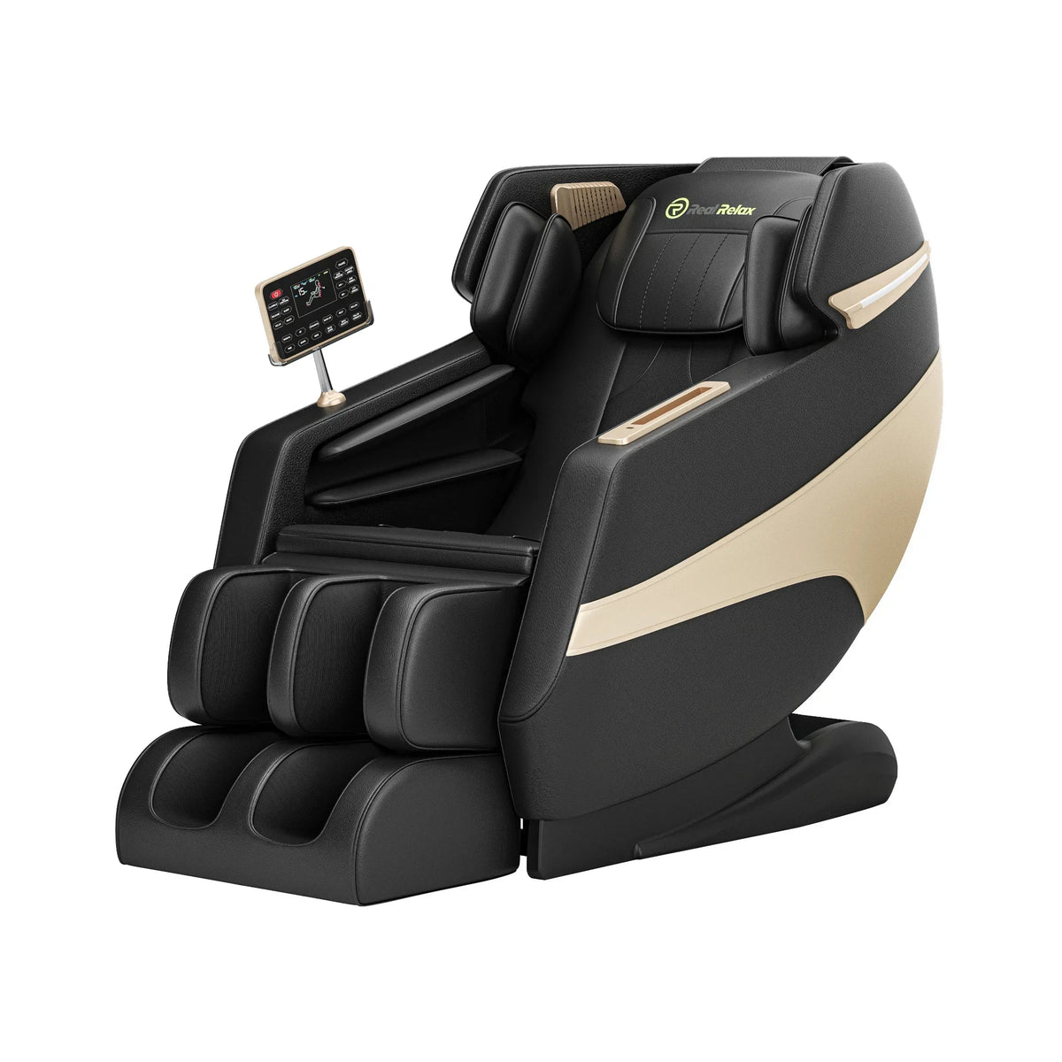 F12 Moderner Kunstleder-Relax-Sessel mit elektrischer Liegefunktion, Heizung, Massagefunktion und Musikwiedergabe, Ganzkörper für Wohnzimmer Sofa, Schwerelosigkeit