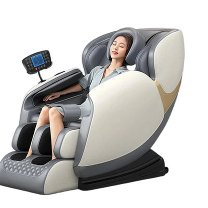 2025.China Best 0 Gravity Electric 3d 4d Sl Track Salon Massage Chair Full Body Bed