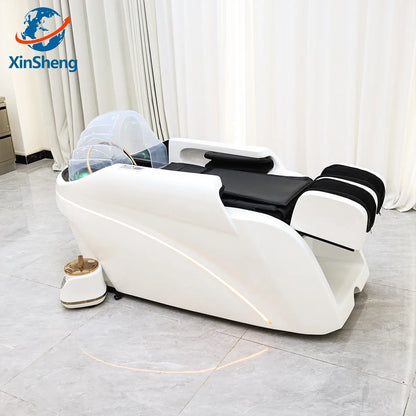 Factory Hair Salon Shampoo Bed Head SPA Fumigation Machine Electric Massage Table For Leisure Health Store Commercial Furniture