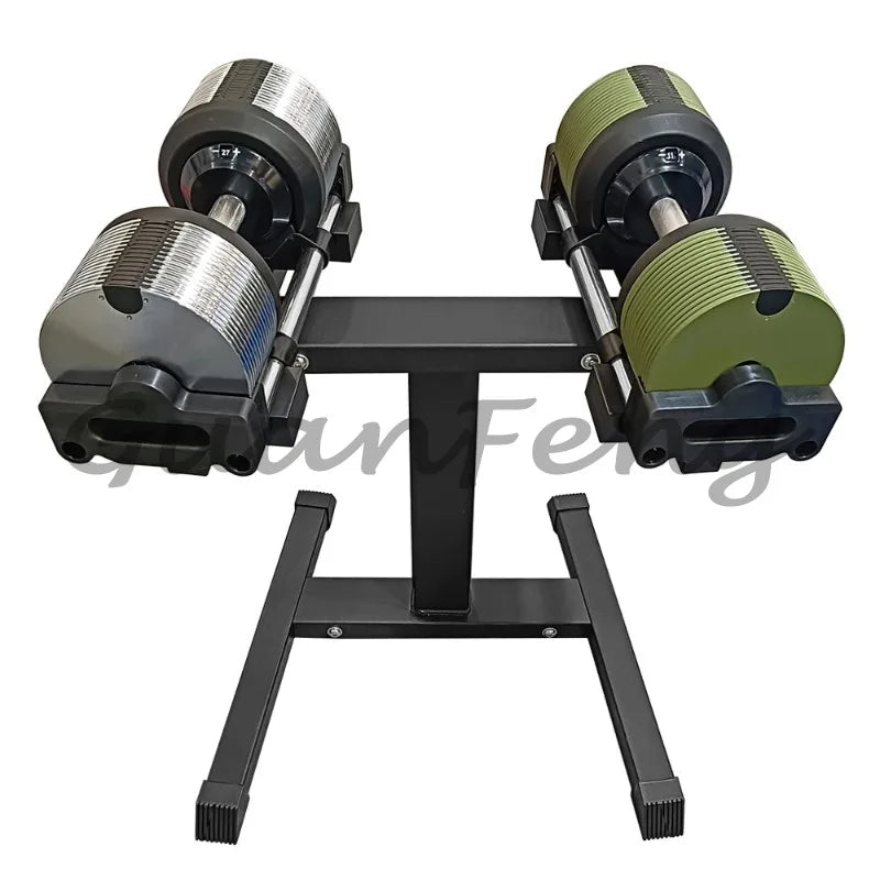for2024 New Arrivals OEM 2.2LB Increments Adjustable Dumbbell 70LB 80LB Free Weights Gym Dumbbells Set