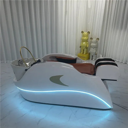 ss D Intelligentes automatisches Massage-Shampoo-Bett, Wasserzirkulation, Haarbehandlung, Schönheitssalon, Begasungs-Spülbett
