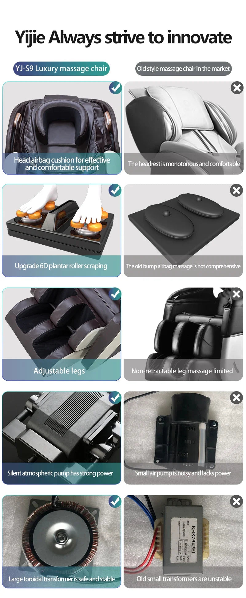 Factory Wholesale High Quality Cheap 3D 4D 8D Full Body Zero Gravity Home Use Massage Chair With Foot Massage