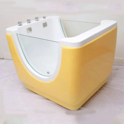 1100X850X800mm Infant Baby Portable Spa Acrylic Hydromassage Whirlpool Kids Children Bathtub NS806a
