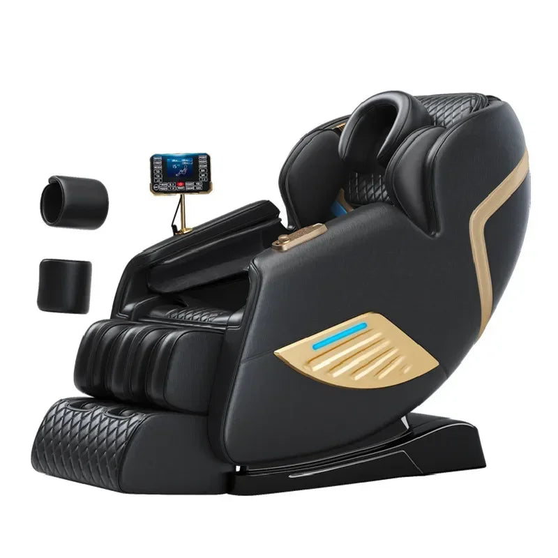 2025.China Best 0 Gravity Electric 3d 4d Sl Track Salon Massage Chair Full Body Bed