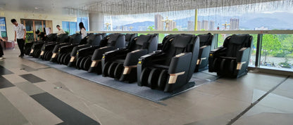 Massagesessel GUOHENG Münzbetrieben 2024 Kreditkarte 4D Sl Ganzkörpermassage mit Geldkassette Verkaufs-Massagesessel.