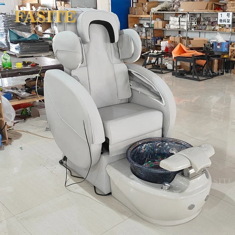 Eyelash Manicure Sofa Foot Chair Electric Massage Space Capsule  Chair Spa Sofa