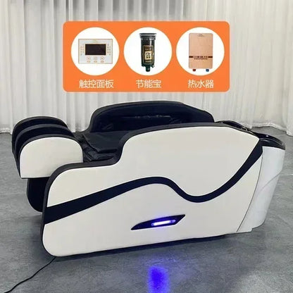 newIntelligent Electric Whole Body Massage Shampoo Bed Barber Shop Head Treatment Water Circulation Integrated Massage Couch