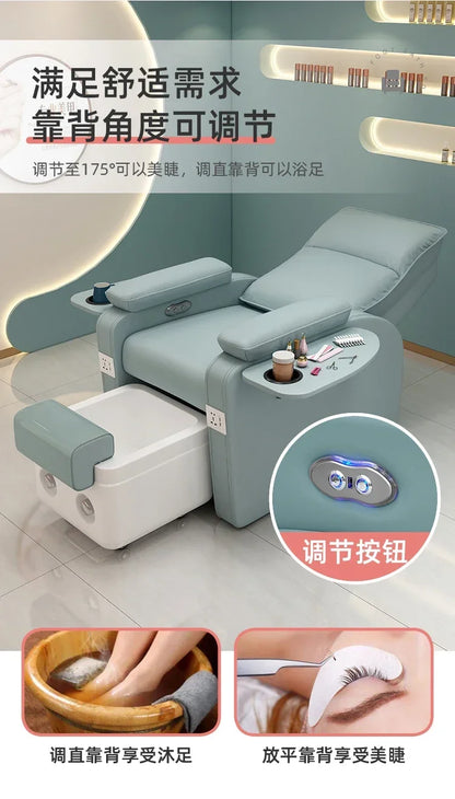Massage Pedikürstuhl professioneller Spa-Luxus
 Kosmetikerin Nagelstudio Stühle Maniküre Pediküre Stuhl
 Salonmöbel