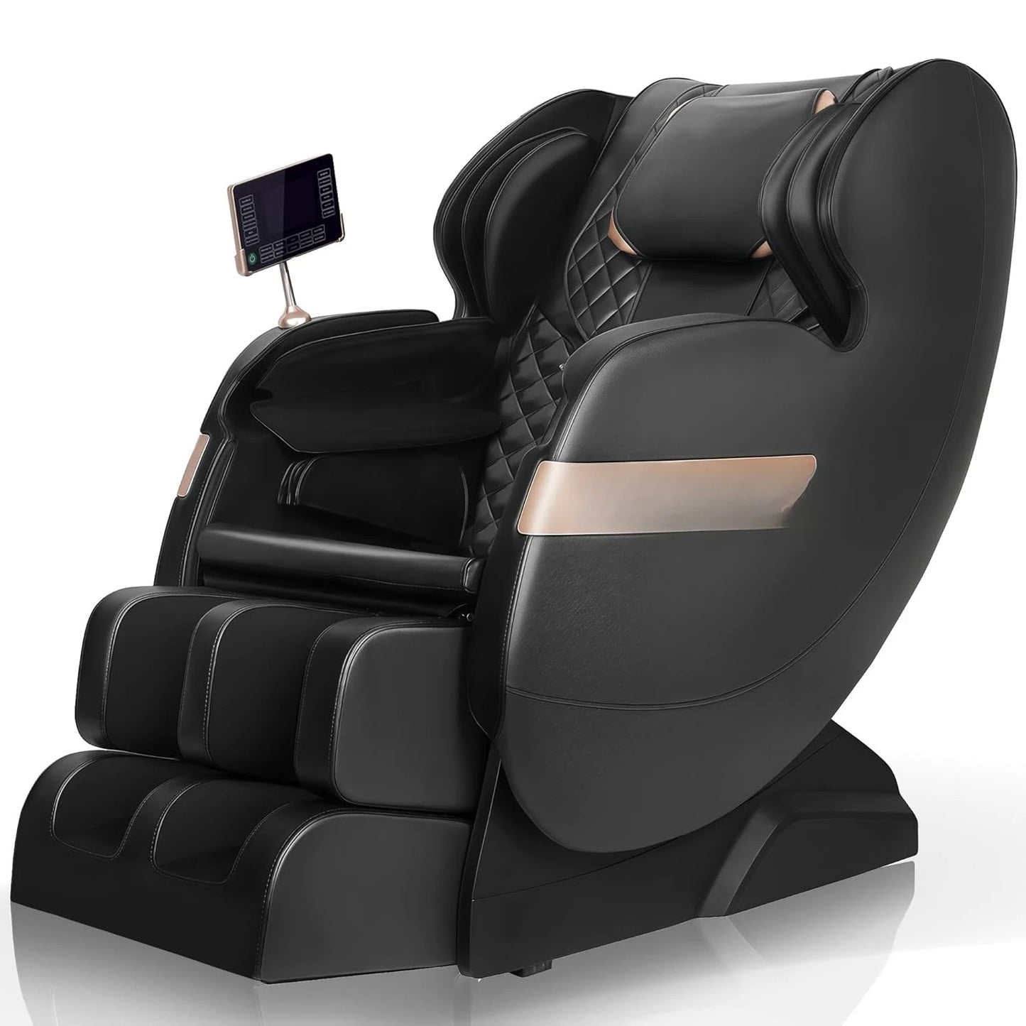 Ganzkörpermassage-Sessel mit Dual-Core S-Track, Shiatsu-Massagesessel mit Schwerelosigkeit und APP- und LCD-Steuerung
