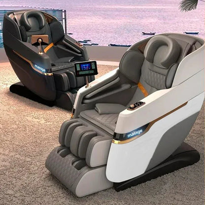 4D SL Track Massagesessel Zero Gravity Relaxsessel Ganzkörper Airbag Massage Sofa Touchscreen Bürostuhl 3 Jahre Garantie Kk
