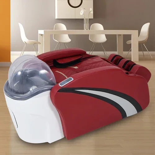 M178 Automatisches intelligentes elektrisches Massage-Shampoo-Bett für Friseursalons, spezielles Wasserzirkulations-Haarpflegebett