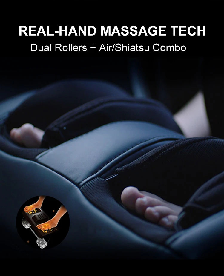 2025 Meistverkaufter 4D Ganzkörper-Massagesessel mit Schwerelosigkeitsfunktion & Wärmetherapie SL-Track-Technologie