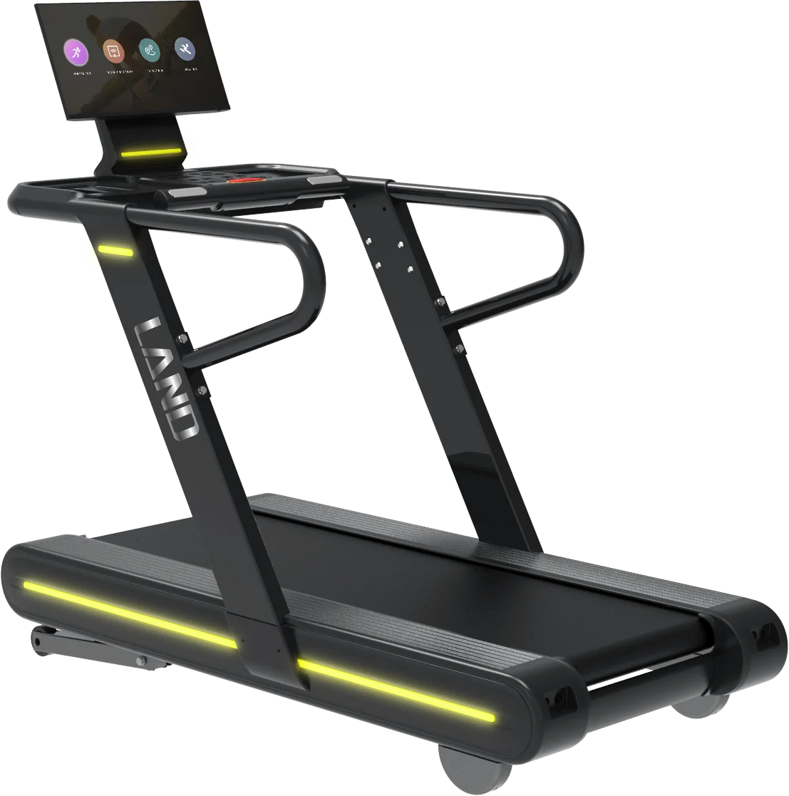 2025 Neues Design Kommerzielles Laufband Cardio-Trainingsgeräte Fitnessstudio Spiegel-Laufband für Bodybuilding