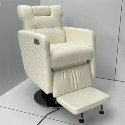 Kopftherapie Elektrischer Schönheits-Haarstuhl Multifunktionaler Augenbrauenrasier- und Ablagestuhl Physiotherapie Gesundheitsstuhl
