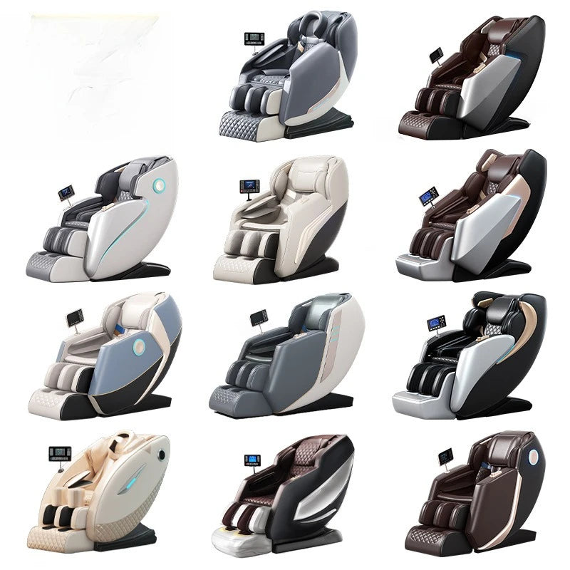 Massagesessel Haushalt Ganzkörper-Multifunktions-Automatik Zero Gravity Raumkapsel-Fach elektrische Führungsschiene