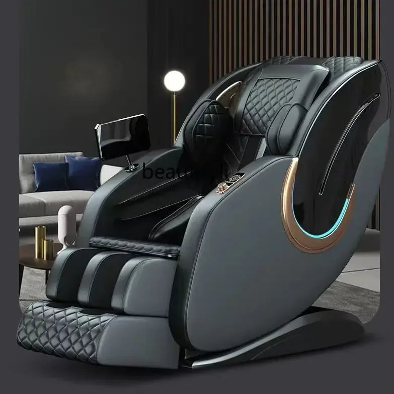Asmt56 kommerzieller Massagesessel für Mittelalte und Senioren, vollautomatischer Zero-Gravity-Reisesessel, Home-Jade-Bewegungskabine