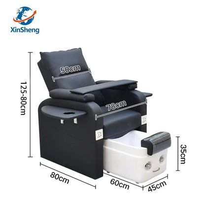 XinSheng Fußbad Nagelstuhl Pedikürestühle Salon SPA Fußmassage Maniküre Möbel Sofa Material Rückenlehne Elektrische Hebefunktion2026