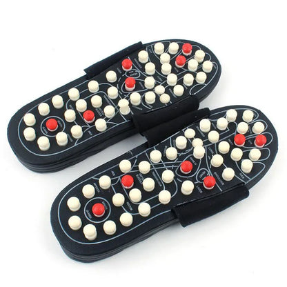 Spring, summer, plantar acupoint massage health care keeping in good health slippers Tai  rotating foot care tools