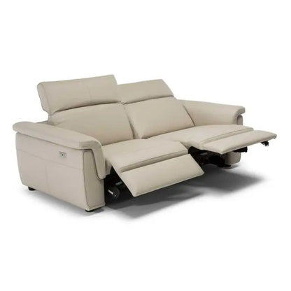 Gutes Design 2-Sitzer Elektrischer Relaxsessel Sofa Set Modernes L-förmiges Ledersofa