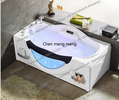 6072 Kit Whirlpool-Jacuzzi-Preise Einzelbadewannen mit Hydrotherapie-Spa Yacuzzi Eisbadewannen