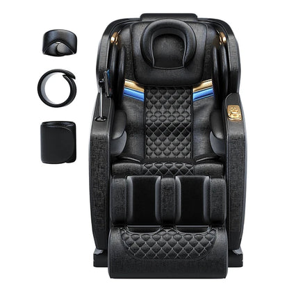 KI-gesteuerter intelligenter Massagesessel Schwerelosigkeit Geräuschloser Betrieb Lendenwirbelstütze Ergonomisches Design Ganzkörper-Massagesessel