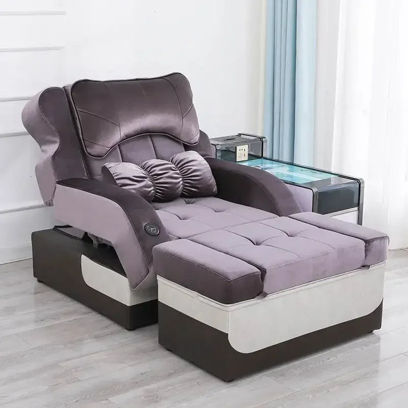 Fuß-Spa Tragbarer elektrischer Relaxsessel Sofa Stuhl Nagel Pediküre Silla Maniküre Salonmöbel