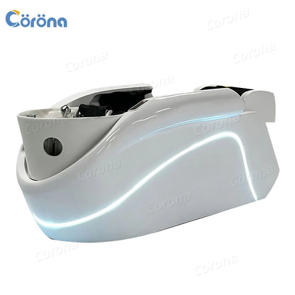 Luxury Electric Massage Head Spa Water Therapy Shampoo Bed Electric Massage Hair Washing Head Spa Shampoo Bed With Heating