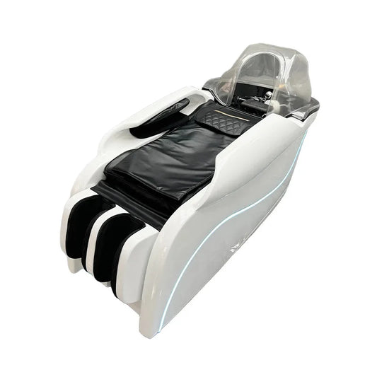 Automatisches Massage-Shampoo-Bett Schönheitssalon Wasserzirkulations-Begasungskopfbehandlung Multifunktionsbett