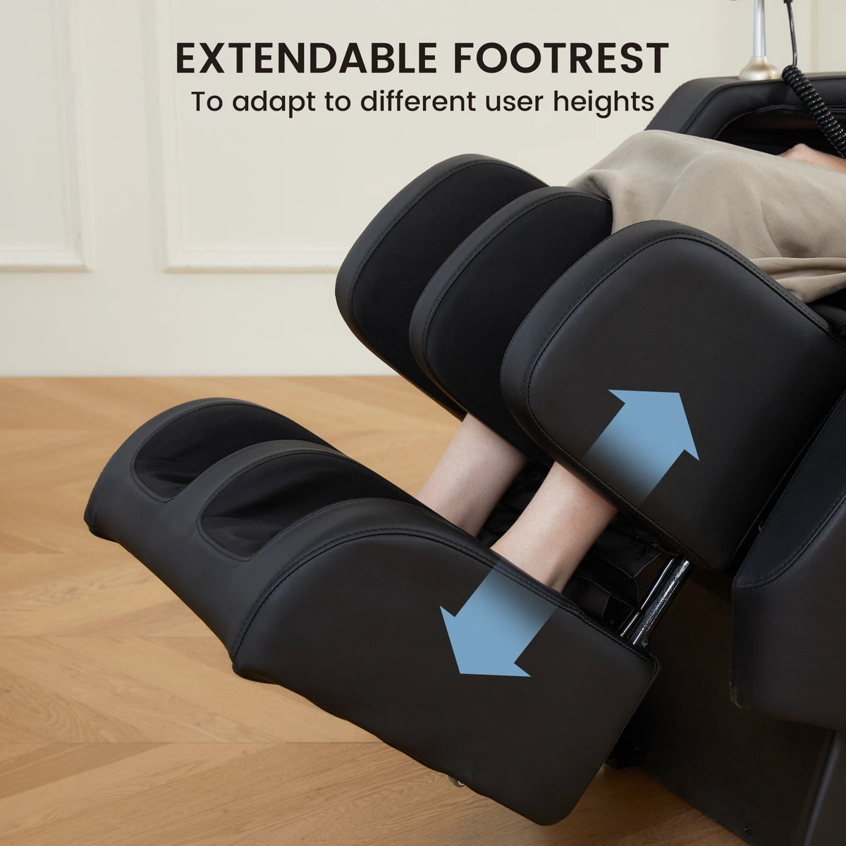 F12 Moderner Kunstleder-Relax-Sessel mit elektrischer Liegefunktion, Heizung, Massagefunktion und Musikwiedergabe, Ganzkörper für Wohnzimmer Sofa, Schwerelosigkeit