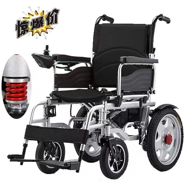 Electric wheelchair Automatic intelligent 24V electric wheelchair Special for the elderly Disabled scooter Foldable