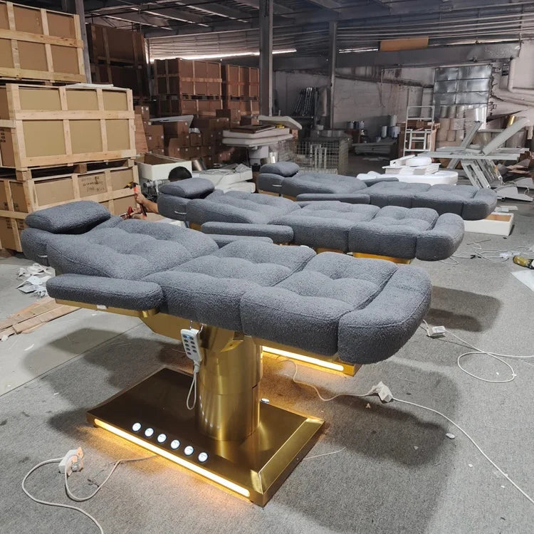 Modern Electric Lash Gesichtsbehandlungsliege für Schönheitssalon Möbel Luxus Massageliegen & -betten Elektrische Vibrationsmassagebank