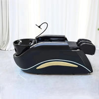 Wassertherapie Haar-Spa-Bett Kundenspezifisches elektrisches Massage-Shampoo-Bett