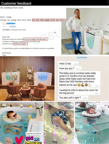 Hot selling baby spa with shower handle newborn baby tub