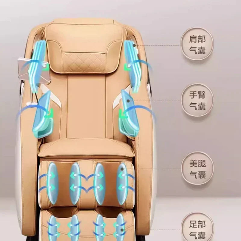 Elektrischer Sofa-Massagesessel Ergonomisch Bequem Ganzkörper-Massagebetten Wohnzimmer-Salonmöbel Sedile Per Massaggi LLLTB