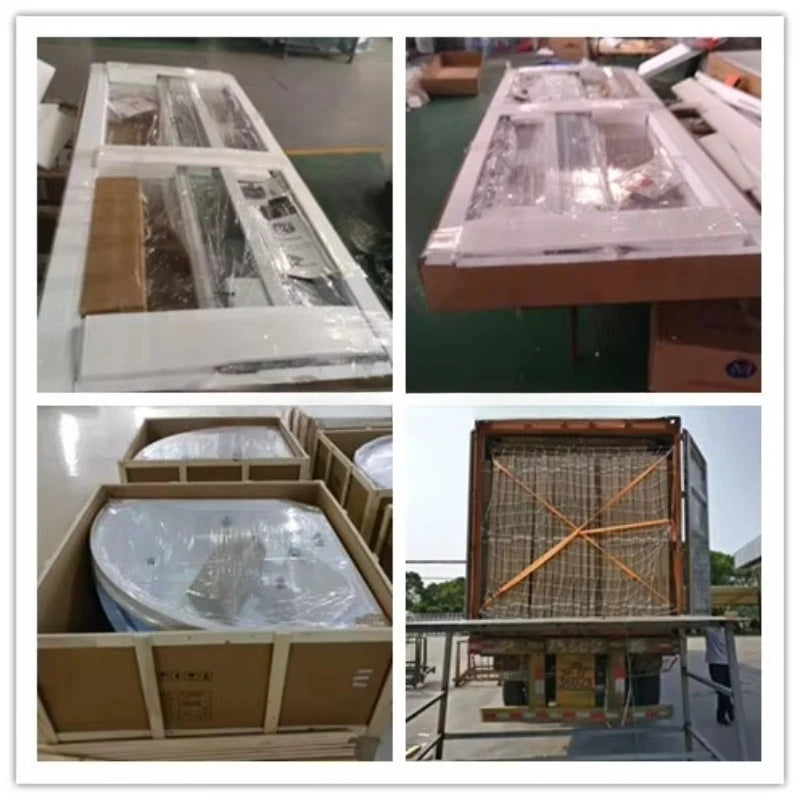 2025 China Luxury Bath Tub Transparent Glass Solid Surface Whirlpool Bathroom Acrylic Massage Bathtub With Cheap Price
