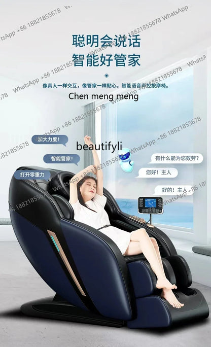 Hot sales Massage chair fully automatic middle-aged and elderly sharing intelligent zero-gravity space capsule