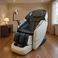 Fauteuil de massage de luxe SL avec bras robotisé, intelligence artificielle vocale automatique et fonction gravité zéro