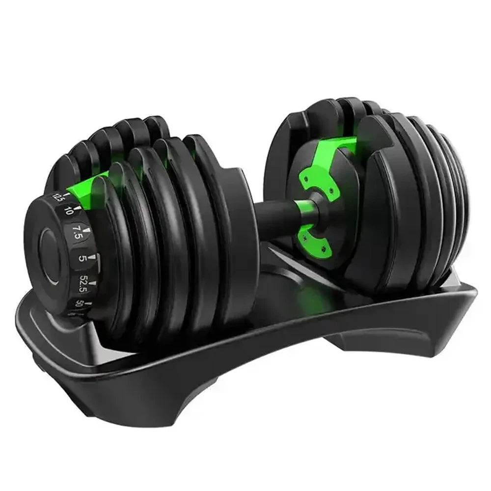 Home Gym Commercial Weightlifting Exercise Equipment Customizable Commercial Rack 24kg 40kg Adjustable Dumbbells Set