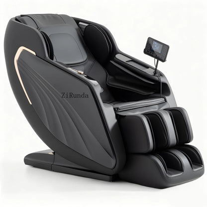 Ganzkörpermassagesessel Zero Gravity Fußrollen Rückenheizung LCD-Touchscreen SL-Track