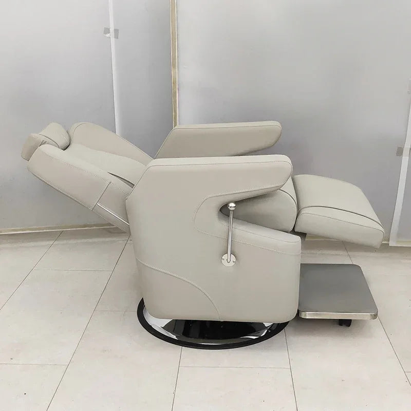 Kopftherapie Elektrischer Schönheits-Haarstuhl Multifunktionaler Augenbrauenrasier- und Ablagestuhl Physiotherapie Gesundheitsstuhl