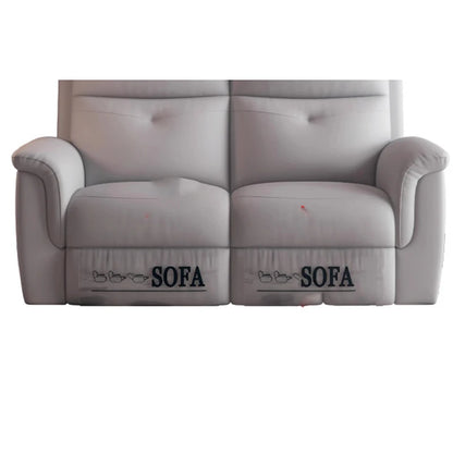 Komfortabler elektrischer Relaxsofa-Schnittsofa aus Leder, echtes einziehbares kombiniertes Schlafsofa, umwandelbares Divano Letto Möbel